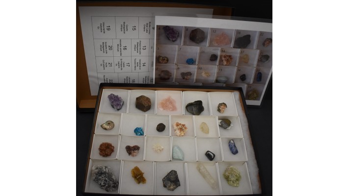 Collection internationale de minéraux 